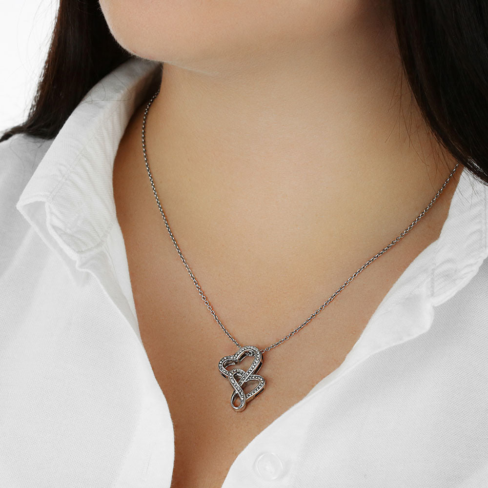 To My Daughter, Forever in My Heart - H2H  Necklace