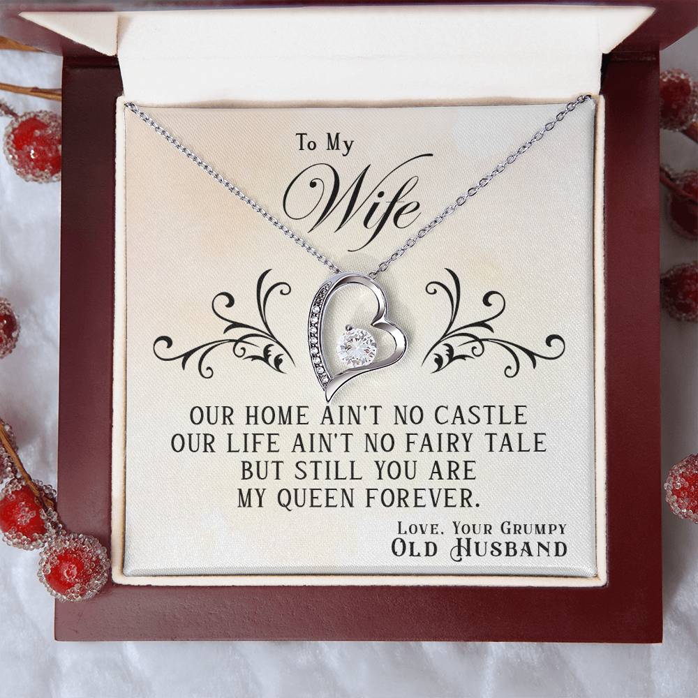 To My Wife, My Queen Forever - Necklace