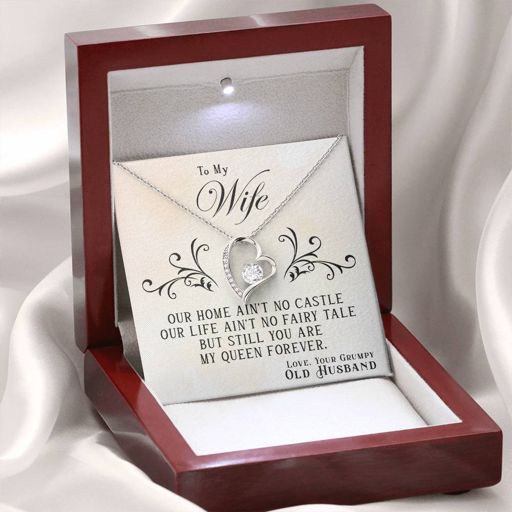 To My Wife, My Queen Forever - Necklace