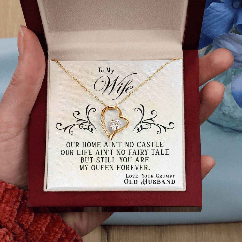 To My Wife, My Queen Forever - Necklace