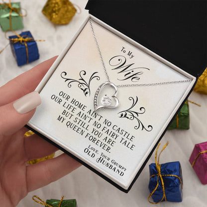 To My Wife, My Queen Forever - Necklace