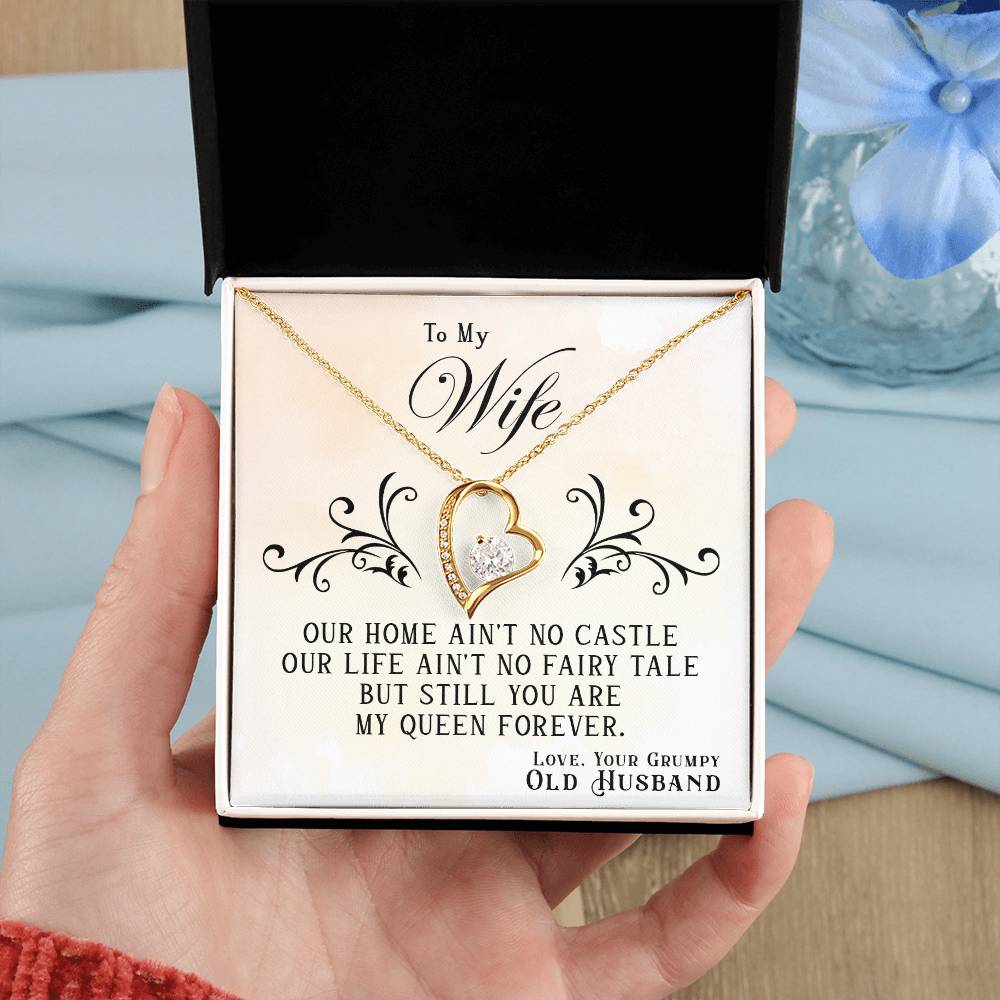 To My Wife, My Queen Forever - Necklace