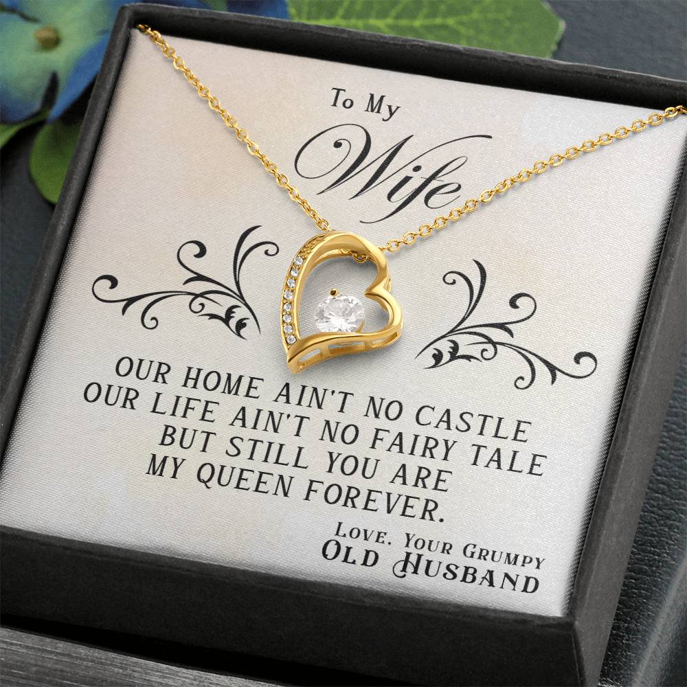 To My Wife, My Queen Forever - Necklace